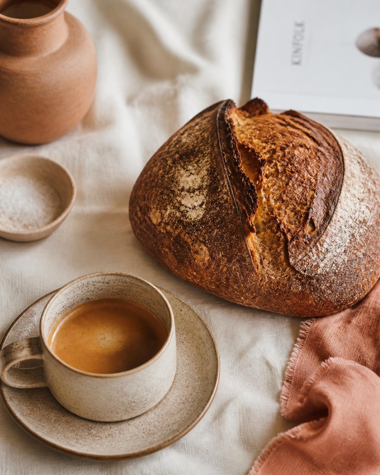 Fresh bakery bread
